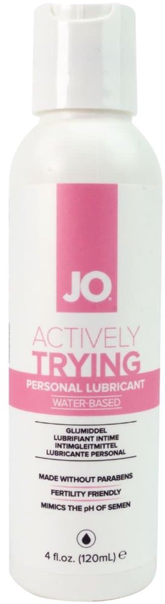 System JO - Actively Trying (TTC) Glijmiddel 120 ml — afbeelding 1