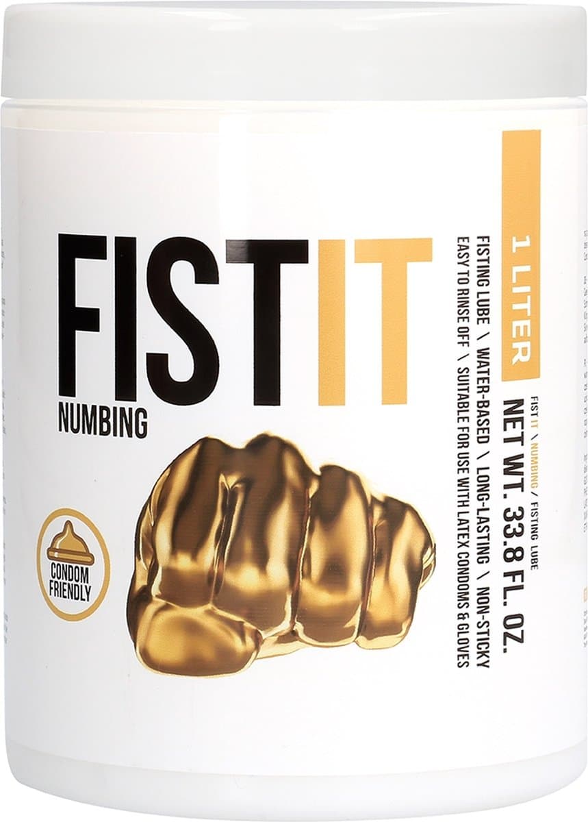 Shots Pharmquests Glijmiddel Fist It - Numbing 1000 ml — afbeelding 1