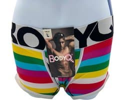 BodyQ Sexy Heren Boxershort – Rainbow – Erotische Herenlingerie – Maat M