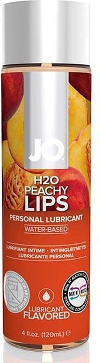 System JO - H2O Glijmiddel Perzik - 120 ml — afbeelding 1