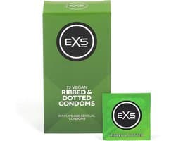 EXS Ribbed and Dotted 12 condooms