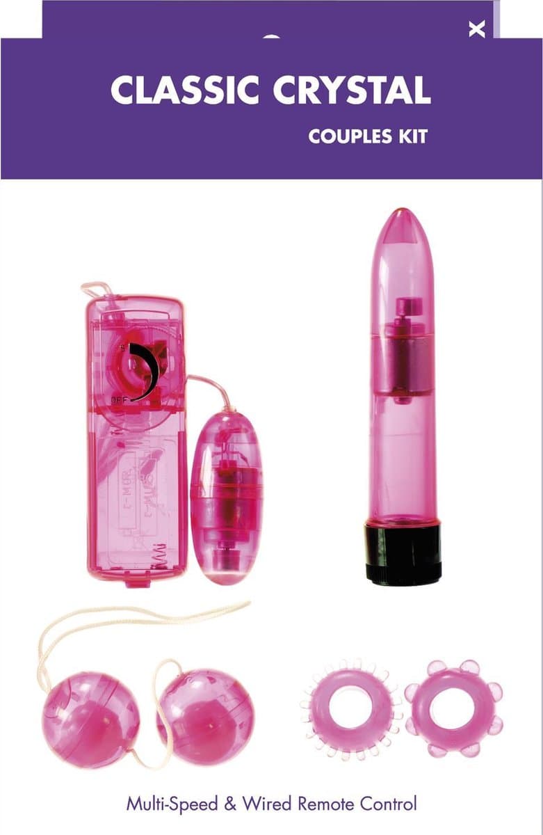 Me You Us Classic Crystal Couples Kit Pink — afbeelding 1