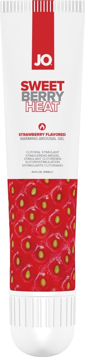 System JO - Flavored Arousal Gel Sweet Berry Heat 10 ml — afbeelding 1