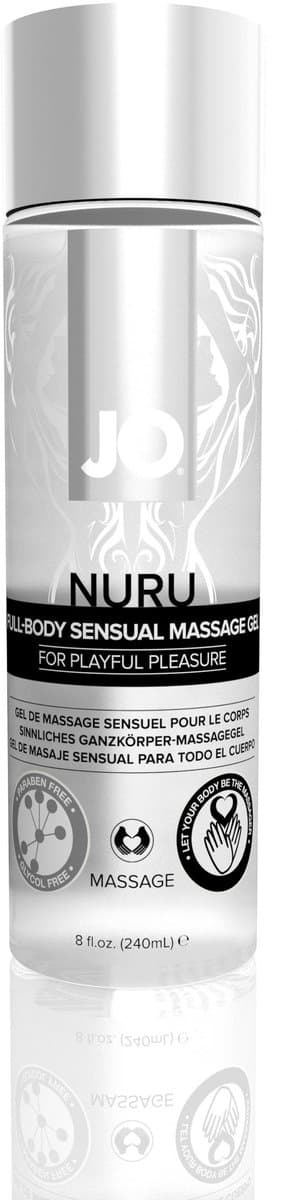 System JO - Nuru Full Body Sensual Massage Gel 240 ml — afbeelding 1
