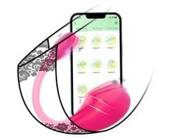 Lzwintrading Vibrators voor Vrouwen met App Control - Sex Toys voor Vrouwen Koppels - G Spot Bullet Vibrator met 10 Vibratie Standen- Clitoris Stimulator - Dildo Vibrator Realistisch - Seksspeeltjes - Erotiek - Vibrerend Ei - Anale Speeltjes