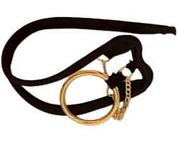 BamBella ® - Penis sleeve string zonder bandjes - maat Onesize - Sexy erotische heren onderbroek zwart mannen rollenspel valentijnsdag