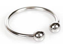 Eikelring Hoefijzer RVS Ø 28 mm