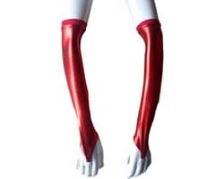 Sexy Handschoenen L/XL lange lak erotische handschoen Glans Shiny Lakleer valentijn Gogo dancing dans accessoiren lange vingerloze gloves