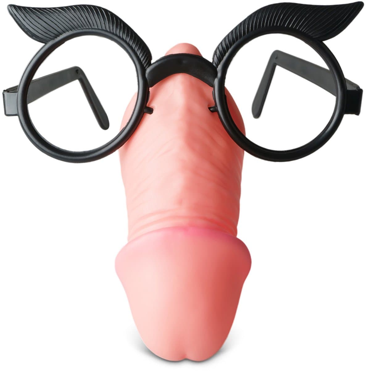 Penis met Bril & Wenkbrauwen – Hilarisch Fout Cadeau voor Vrijgezellenfeest of Verjaardag — afbeelding 1