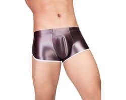 Glanzende erotische slip voor mannen - Maat S en XS - Zeer fijne stof - Erotische korte slip - Boxershort - Heren ondergoed sexy