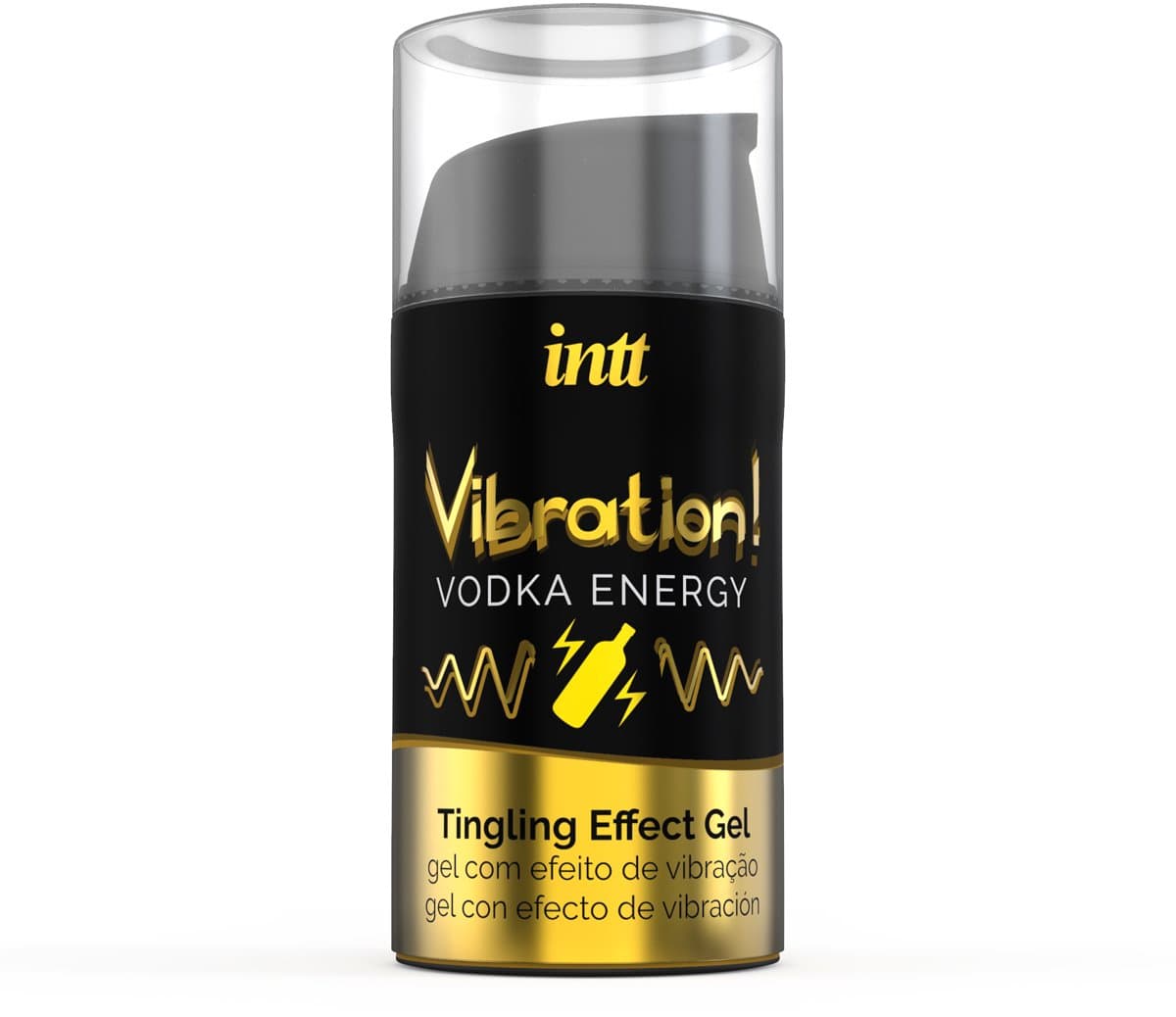 Intt Vibration! Vodka Energy Tintelende Gel — afbeelding 1