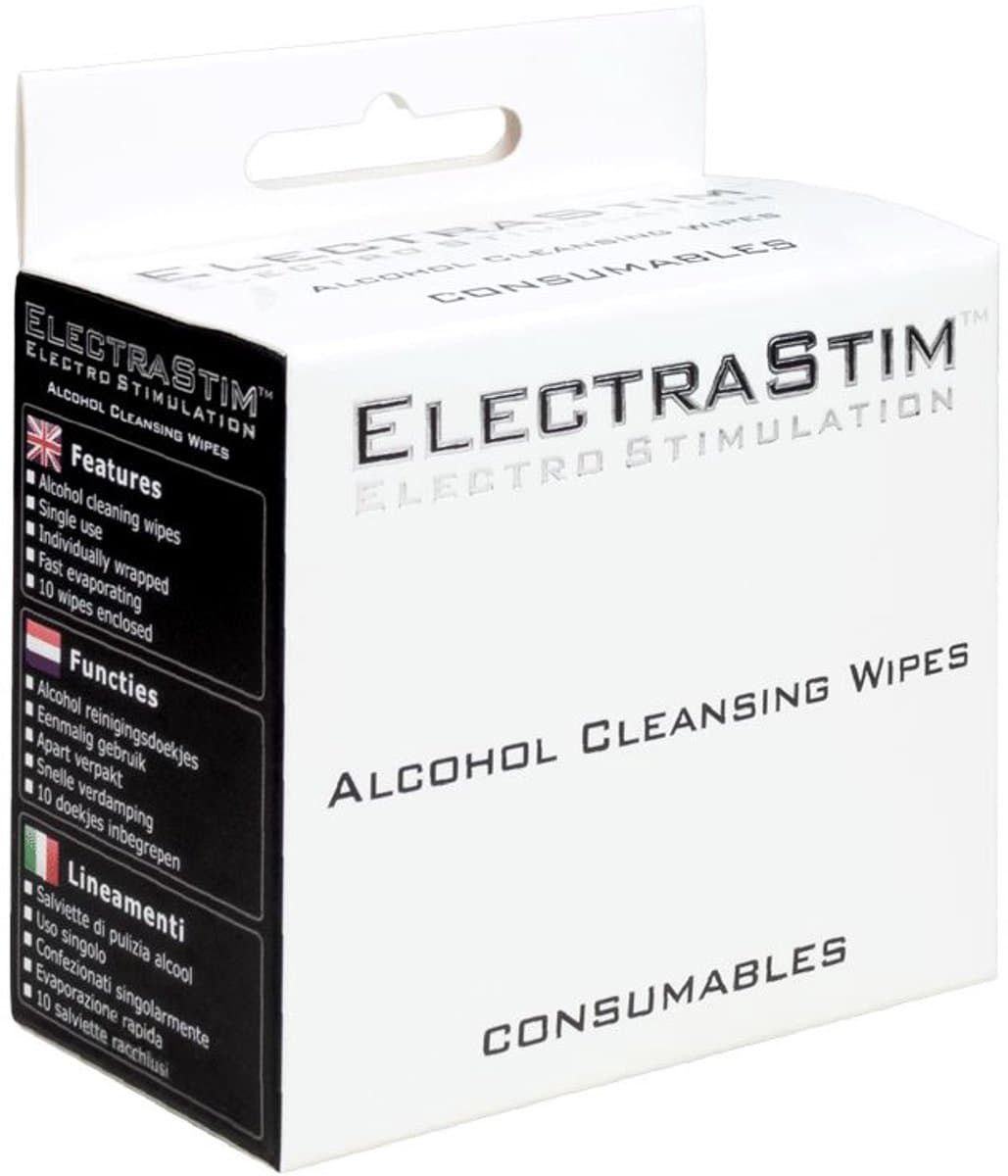 Electrastim - Steriele Alcohol Schoonmaak Doekjes - 10 stuks — afbeelding 1