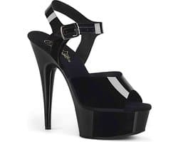 DELIGHT-608N (EU 39 = US 9) 6 Heel, 1 3/4 PF Ankle Strap Sandal