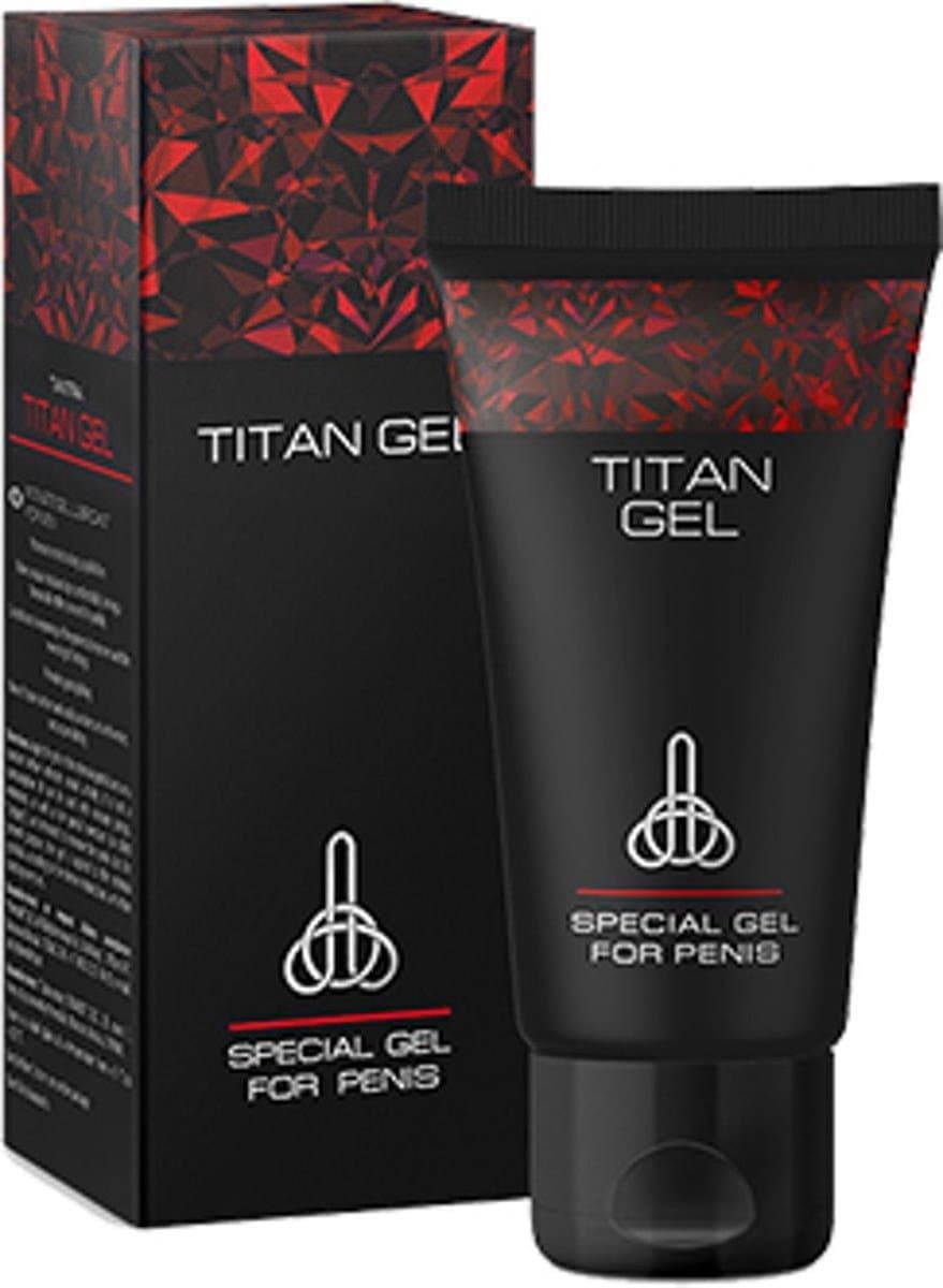 Titan gel black - origineel - langer genieten - glijmiddel - hydratatie - vaginale droogheid - intenser effect — afbeelding 1