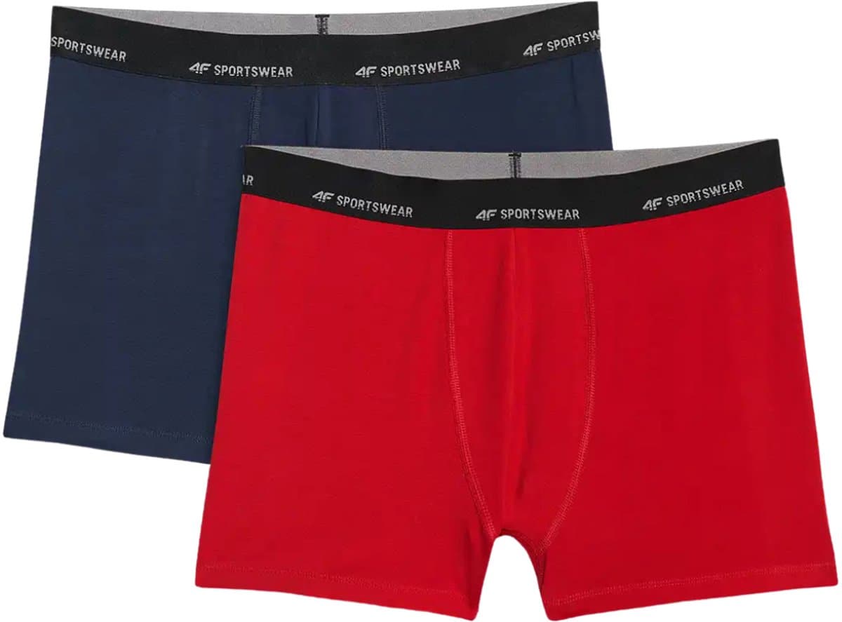 4F Boxershort Heren 2 pak multicolor Multicolor - Maat M — afbeelding 1