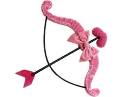 Cupido Boog en Pijlenset Voor Dames Mini Boog en Pijlen Valentijnsdag Accessoire Kostuum Rollenspel Feestdecoratie Romantisch Cadeau Fotoshoot Accessoires