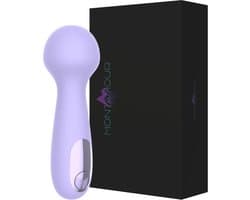 MontAmour Mira – Bullet Vibrator voor Vrouwen – Mini Clitoris Vibrator – 10 Vibratiestanden – Compact, Discreet & Fluisterstil – Oplaadbaar – Waterdicht – Veilig - Hygiene – Sex Toys voor Vrouwen & Koppels - Lila - Paars - Massage
