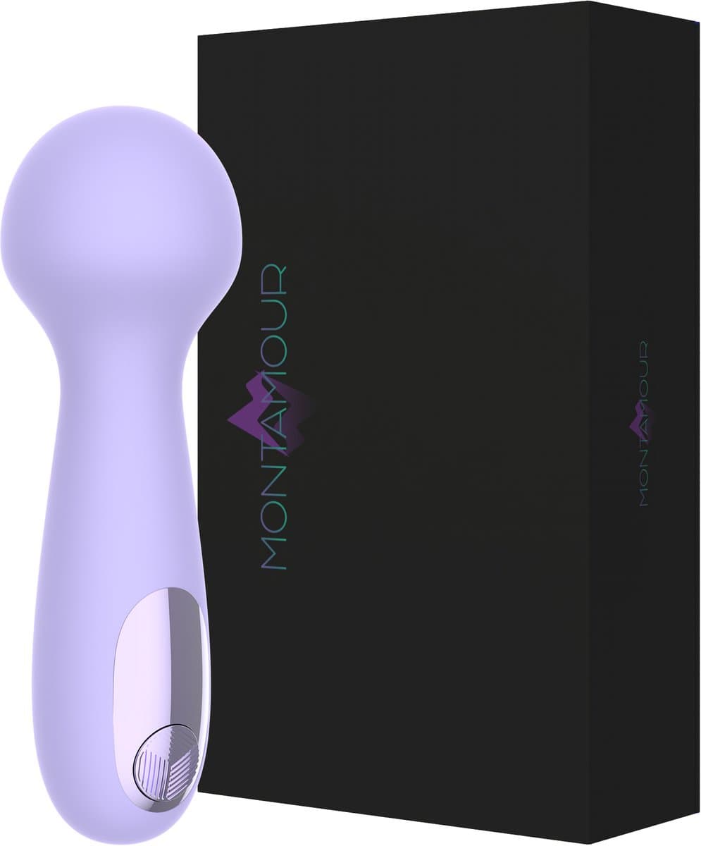 MontAmour Mira – Bullet Vibrator voor Vrouwen – Mini Clitoris Vibrator – 10 Vibratiestanden – Compact, Discreet & Fluisterstil – Oplaadbaar – Waterdicht – Veilig - Hygiene – Sex Toys voor Vrouwen & Koppels - Lila - Paars - Massage — afbeelding 1