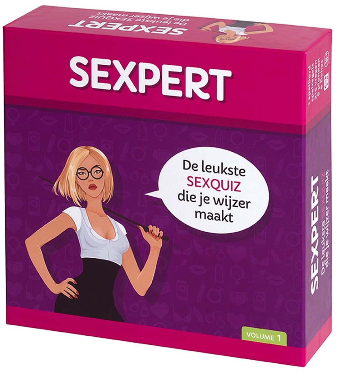 Tease & Please Sexpert - Multicolor - Erotisch Bordspel — afbeelding 1