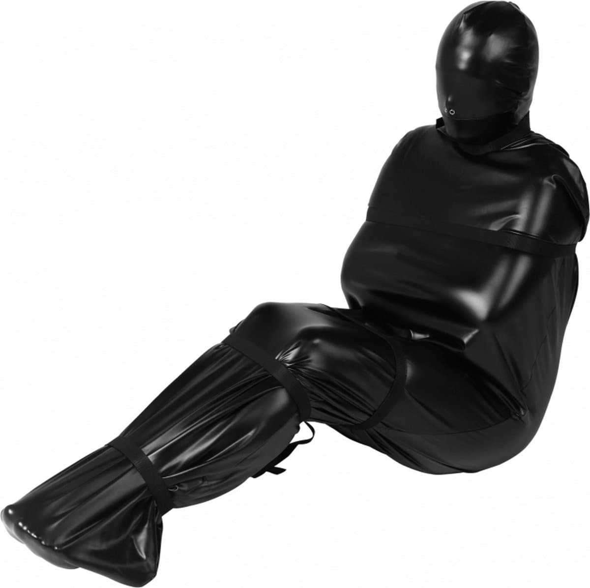 Body Bag met Nylon Bandjes - Zwart — afbeelding 1