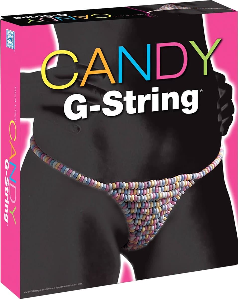 You2Toys Snoep G-string vrouw - Erotische geschenkset - Multicolor — afbeelding 1