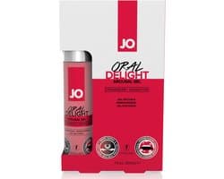 System JO - Oral Delight Stimulerende Clitoris Gel Aardbei - 30 ml