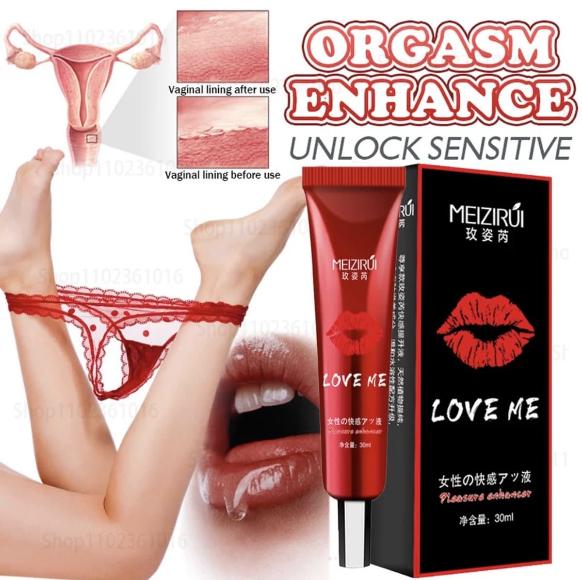 Libido verhogende vrouwen creme...Vermakelijkere orgasmes...G-spot stimulerend middel..Glijmiddel.. — afbeelding 1