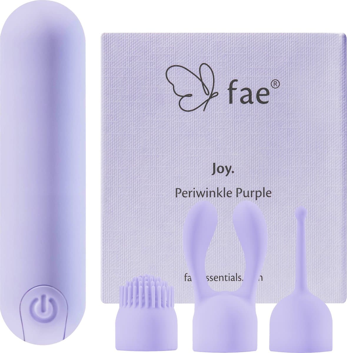 Fae® Vibrator voor Vrouwen - Clitoris Stimulator - Mini Bullet Vibrator - Sex Toys voor Vrouwen en koppels - Seksspeeltjes - Joy Series, Periwinkle Purple — afbeelding 1