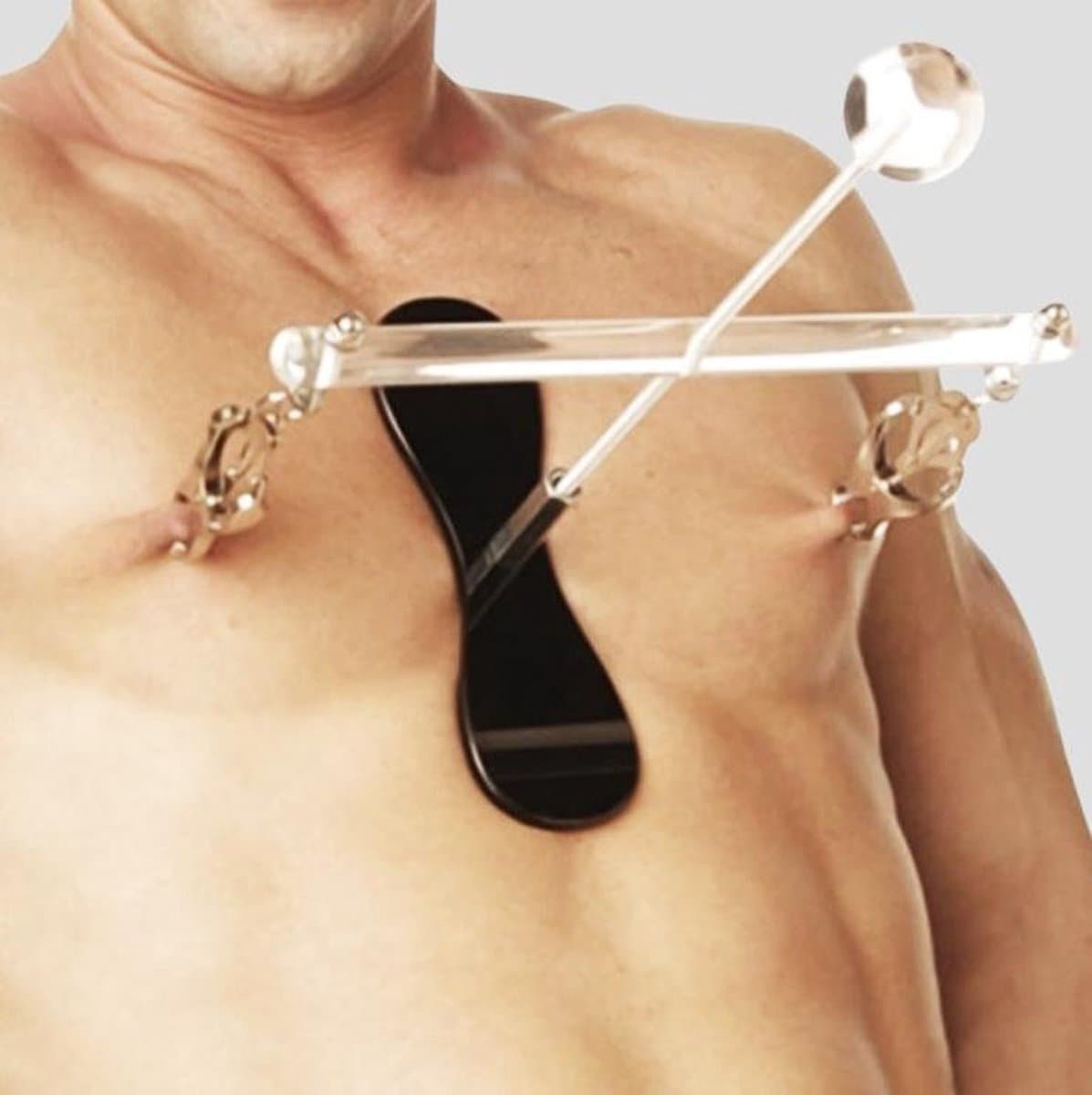 Prolink Novelties® Tepelklemmen - Japanse clover klemmen - verstelbare stang — afbeelding 1