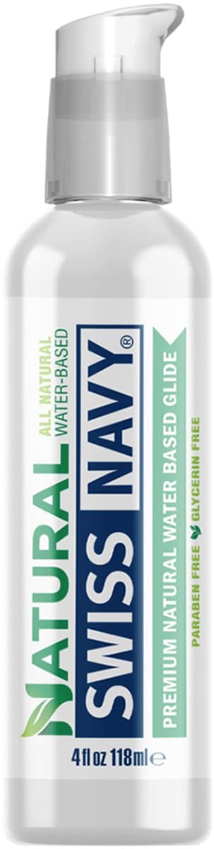 Swiss Navy Natural - Glijmiddel op Waterbasis - Alleen Natuurlijke Ingrediënten — afbeelding 1