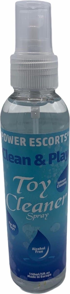 Power Escorts - Toy Cleaner - Clean & Play - 150 ML - DR03 — afbeelding 1