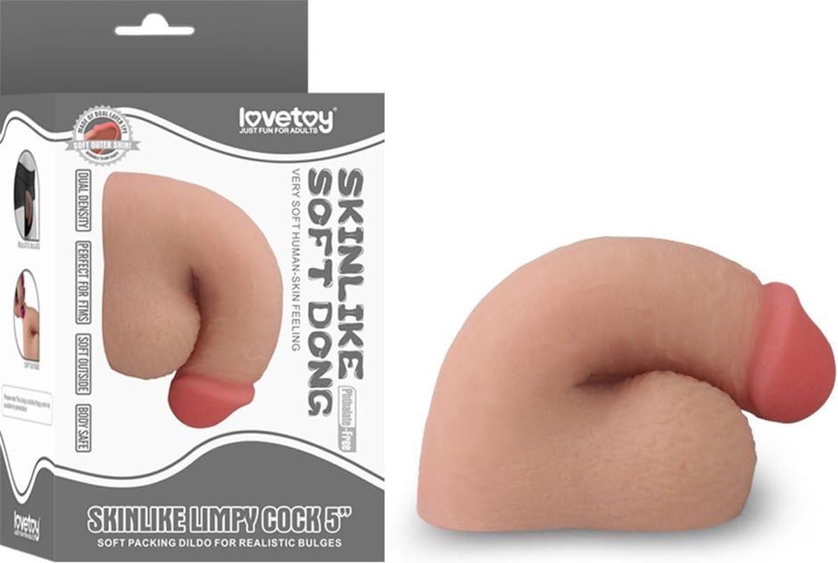 Levensechte slappe penis 12.5 cm — afbeelding 1