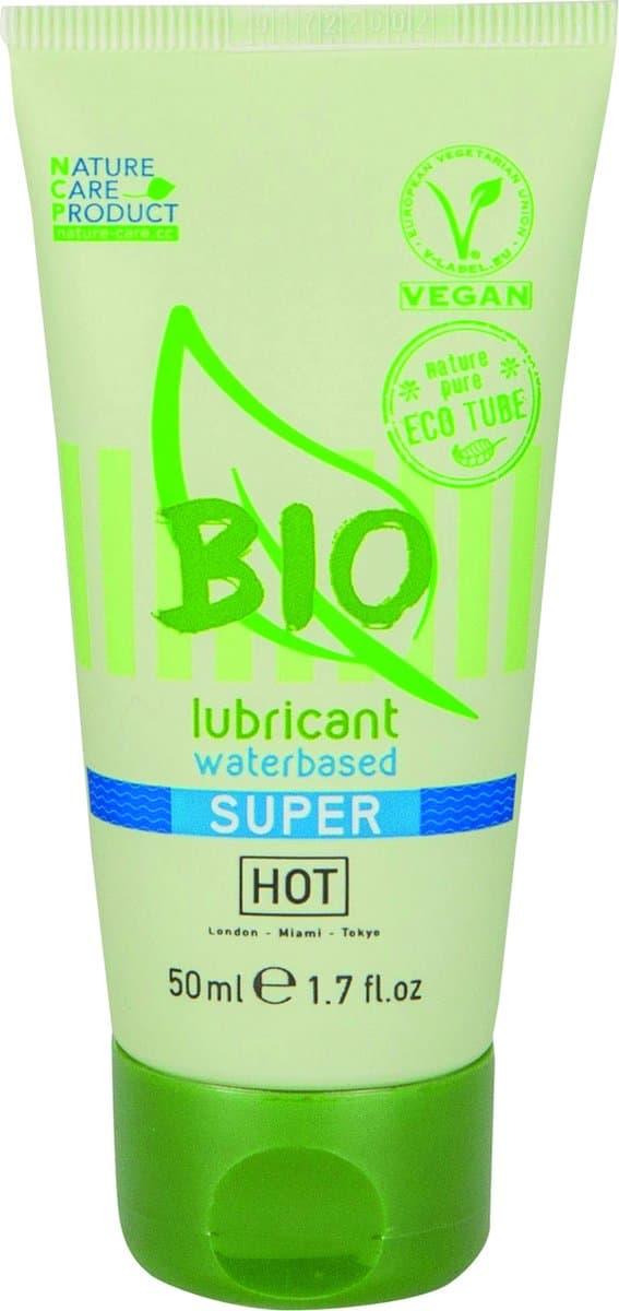 Hot Bio Superglide Waterbasis Glijmiddel - 50Ml — afbeelding 1