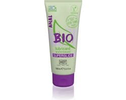 Hot Bio Superglide Anal Waterbasis Glijmiddel - 100 Ml