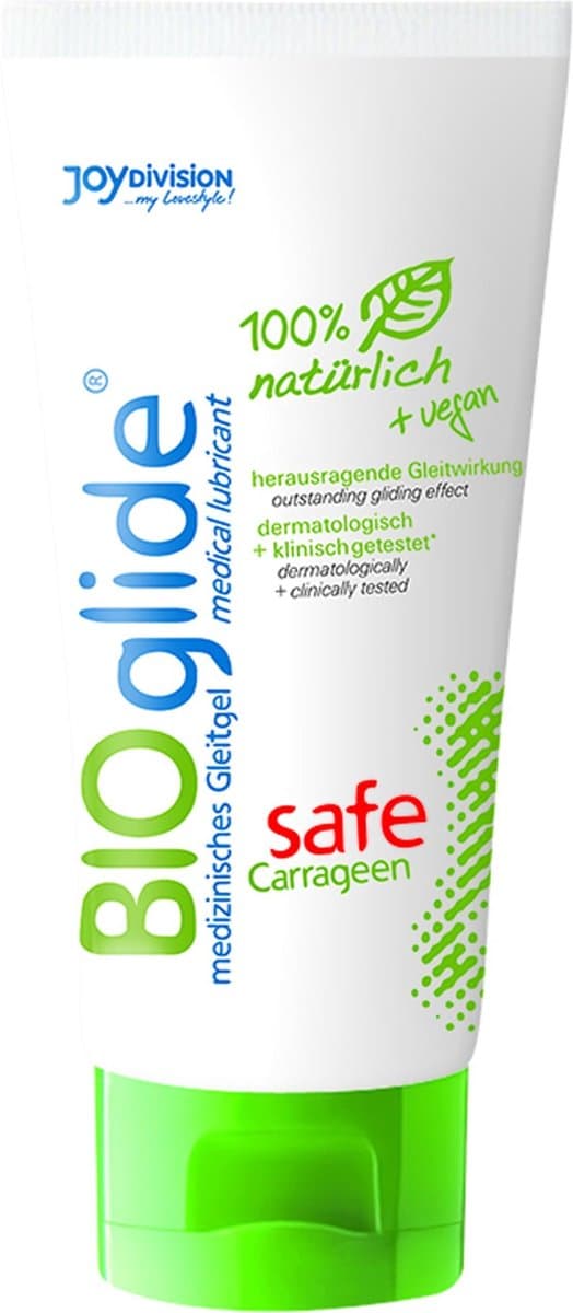 Joy Division Bioglide Safe Met Carrageen - 100 ml - Glijmiddel — afbeelding 1