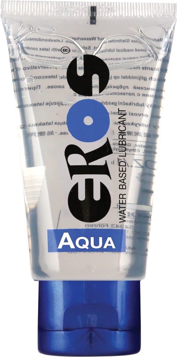 Eros Aqua Glijmiddel op Waterbasis in tube - 50 ml — afbeelding 1