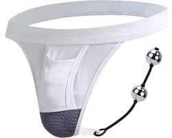 Porno slip voor heren - Inclusief anale plug - 2 Anale kralen - Erotische boxer