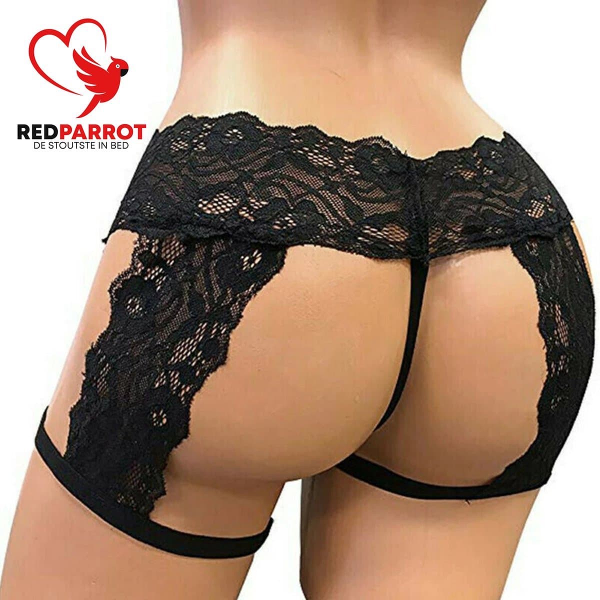 Heren sexy sissy ondergoed - G-string - Penis buidel - Kant - Ademend - Slip — afbeelding 1