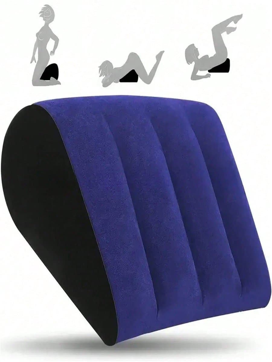 Oneay Sekskussen – Opblaasbaar positiekussen voor stellen, lekvrij ondersteuningskussen met wasbare hoes, perfect voor intimiteit en compatibel met seksstoelen. — afbeelding 1