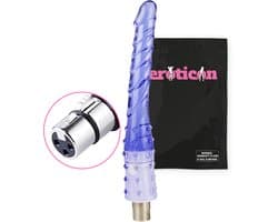 Eroticon Dildo - Lang - 21.8 CM inbreng - Opzetstuk voor Eroticon Sexmachine - Accessoire - 3XLR opzetstuk
