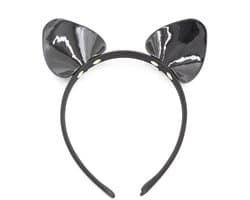 Smart Moves - Diadeem met Kattenoortjes - Zwart