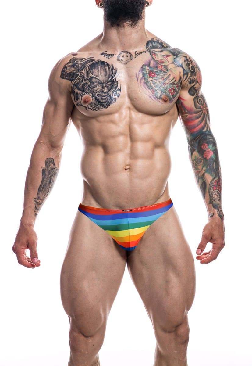 Cut4Men - Klassieke Herenstring - Rainbow XL — afbeelding 1