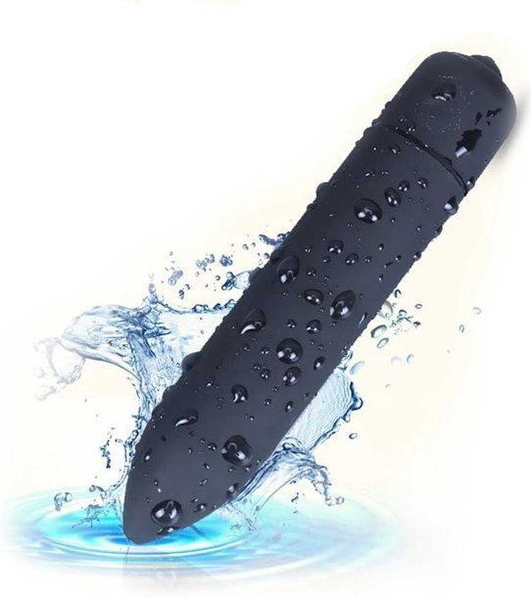 Mini Bullet Vibrator Black - Zwart - Mini Vibrator — afbeelding 1