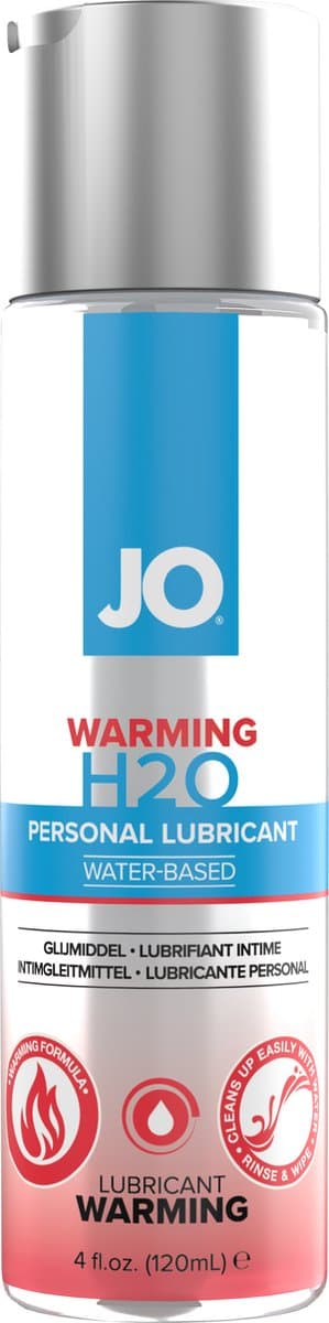 System JO - H2O Verwarmend Glijmiddel - 120 ml — afbeelding 1
