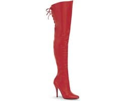 EU 37 = US 7 | LEGEND-8899 | 5 Thigh BT w/Lacing Detail At the Rear