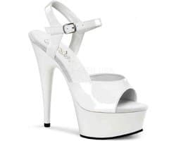 EU 42,5 = US 12 | DELIGHT-609 | 6 Heel, 1 3/4 PF Ankle Strap Sandal