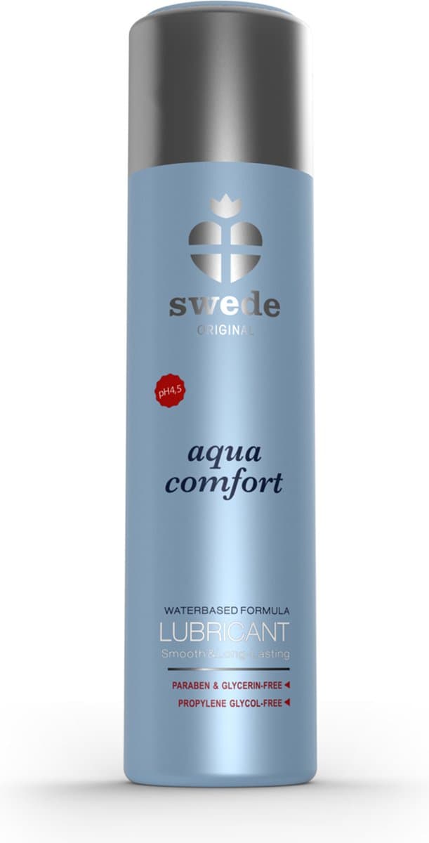 Swede - Aqua Comfort Waterbasis Glijmiddel - 120ml — afbeelding 1