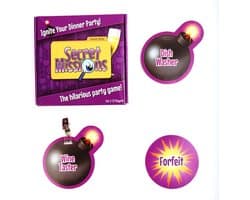 Adult Games - Secret Missions - Dinner Party Funny Card Game