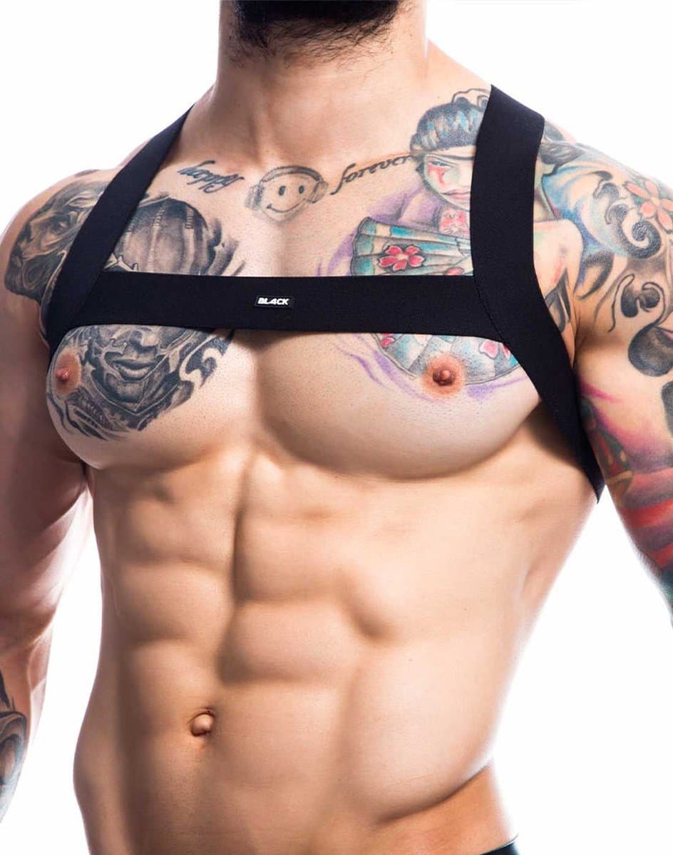 Cut4Men - Hero Harnas - Maat S/M - Zwart — afbeelding 1