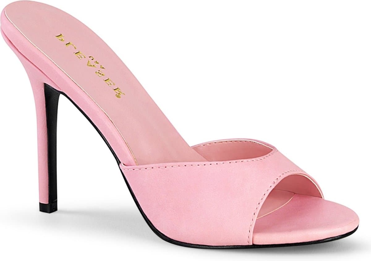 Pleaser - CLASSIQUE01 Muiltjes met hak - US 9 - 39 Shoes - Roze — afbeelding 1